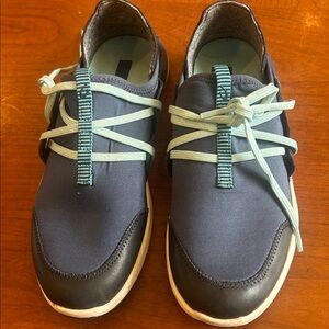 Women's OLUKAI 2 Tone Blue MIKI LI Slip-On SNEAKERS Water SHOES 7